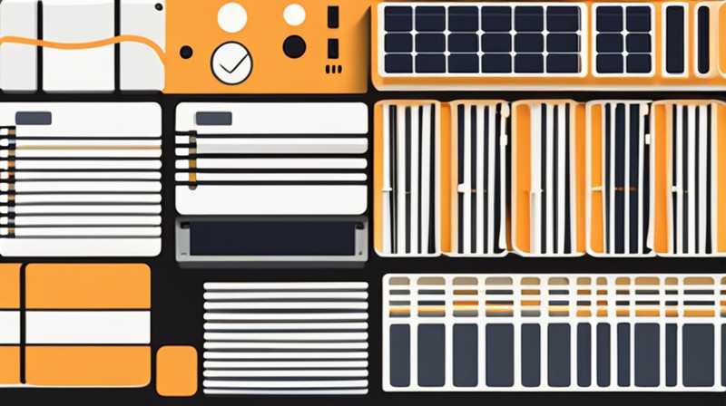 How to connect the solar panel load battery