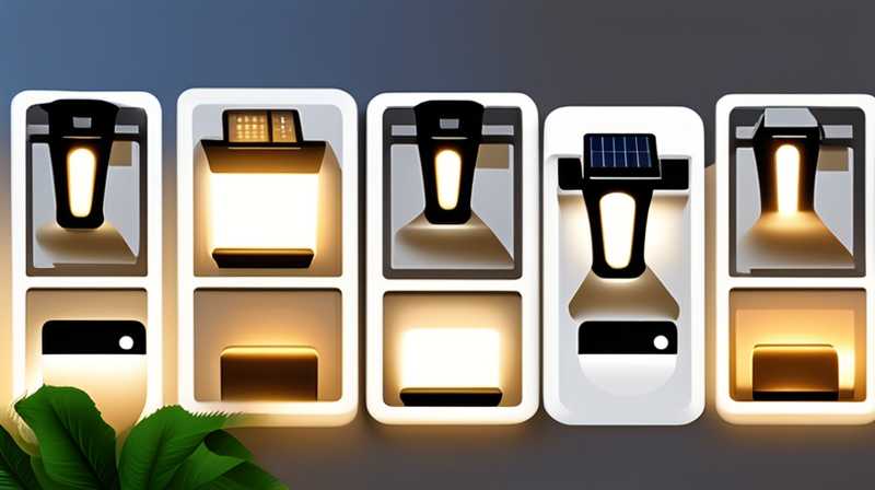 How to choose LED solar wall light