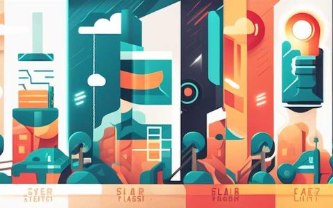 How many watts does a solar flash light usually have?