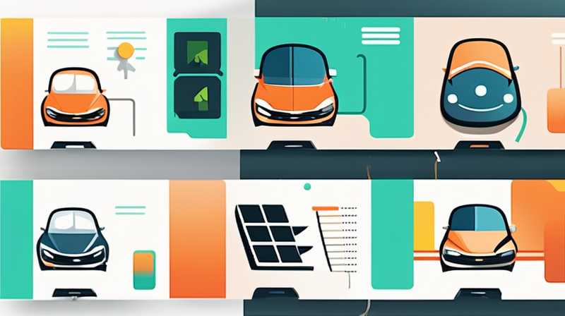 How to match the wiring of car solar energy