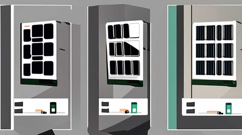 How to add medium to wall mounted solar energy