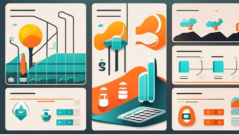 How to connect solar energy and lithium batteries