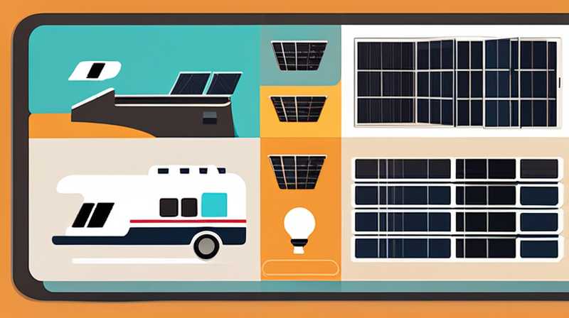 How to solve the problem of no solar energy in RV