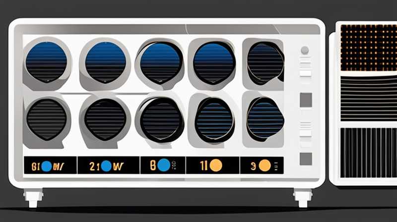 How many watts is suitable for solar booster