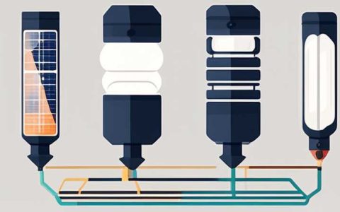 What are the accessories for assembling solar lights?