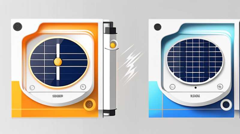 How to change solar energy to high voltage