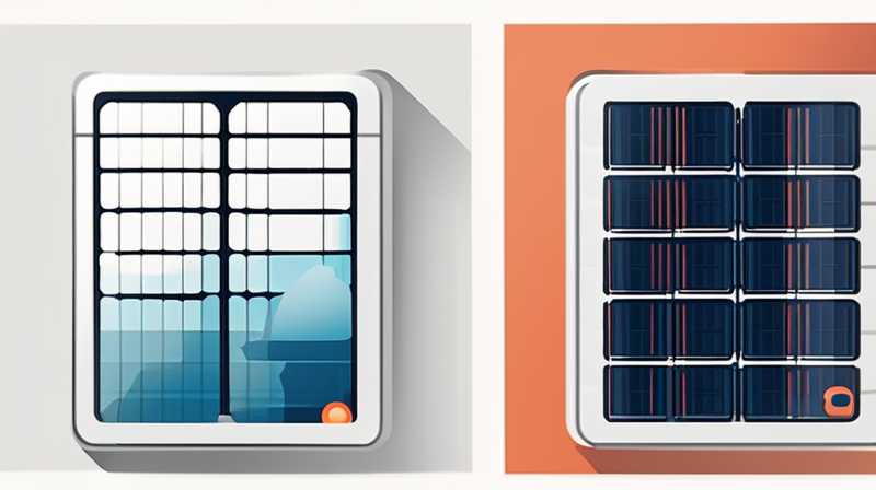 How to change the color of solar panels