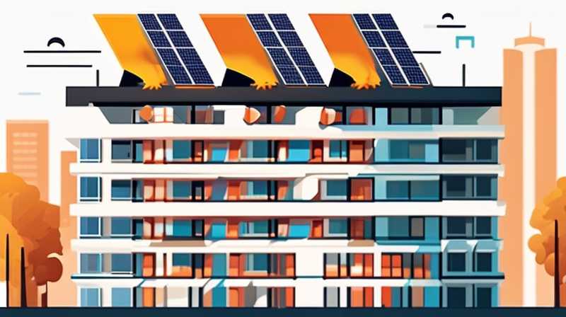 How to install solar energy in high-rise residential buildings