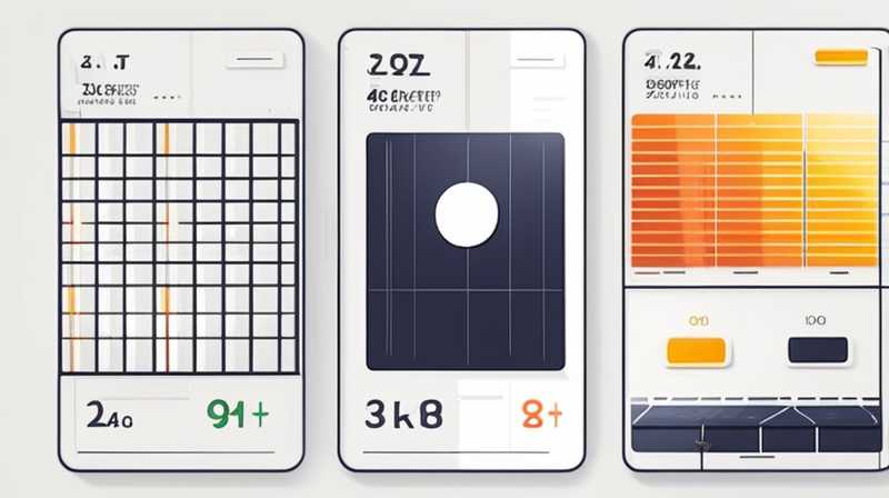 What is the efficiency of silicon solar panels?