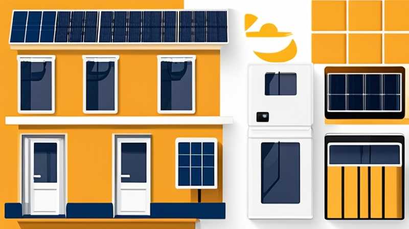 How many watts of solar energy is enough for home use?