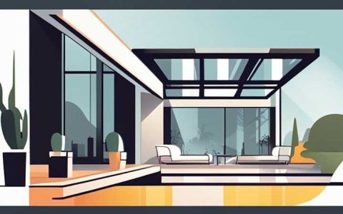 What kind of solar lights are used in glass houses?