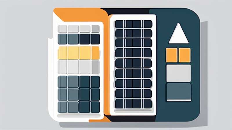 How to store small solar panels