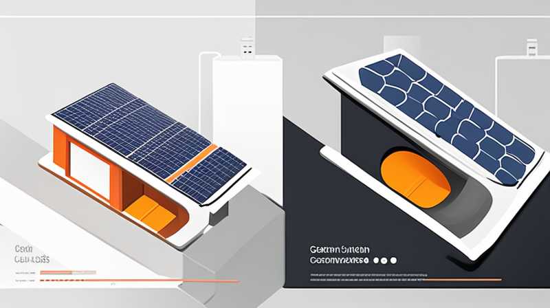 Where is the check valve required for solar energy