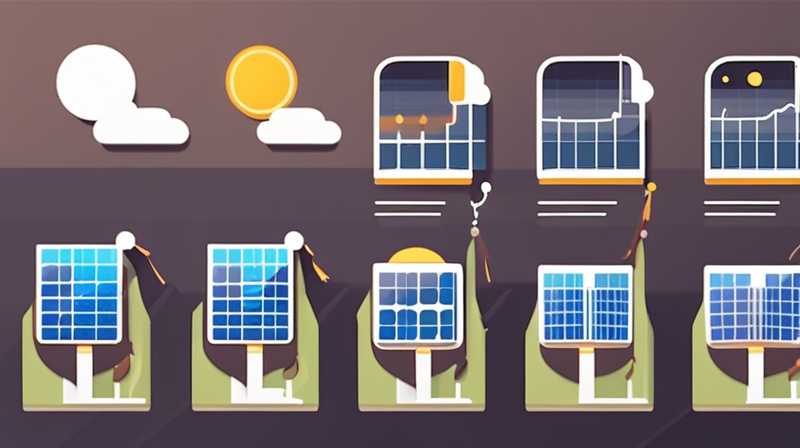 What weather is good for installing solar energy?