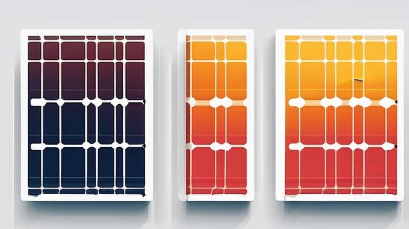 What does it mean when a solar panel is a few watts?