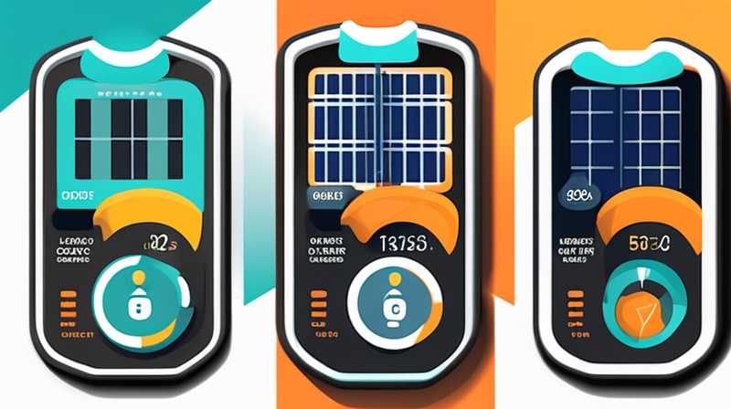 How to connect solar power meter