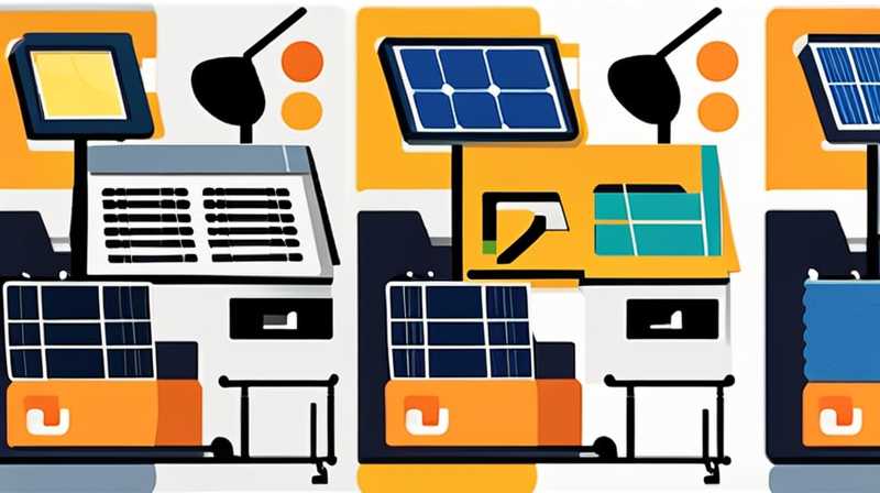 How to disassemble the solar panel lamp head