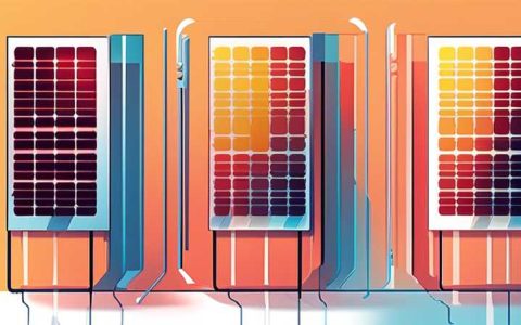 What should I do if the solar panel leaks in the middle?