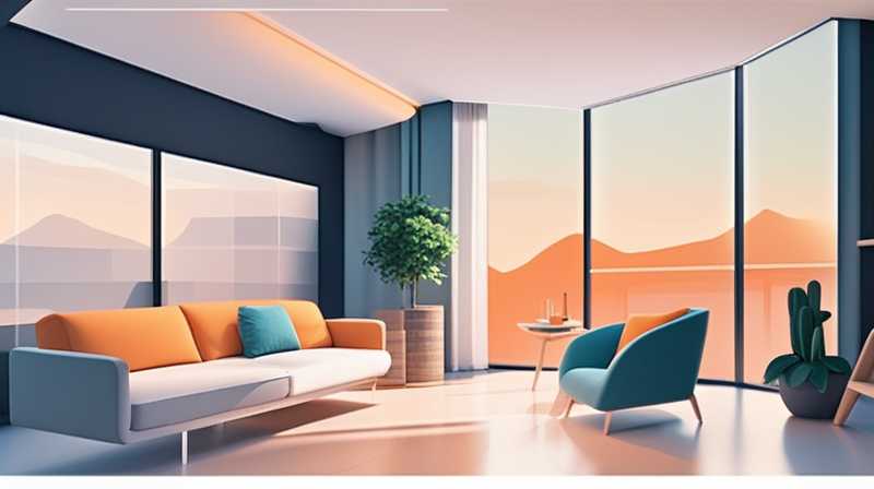 How balcony solar energy can beautify the living room