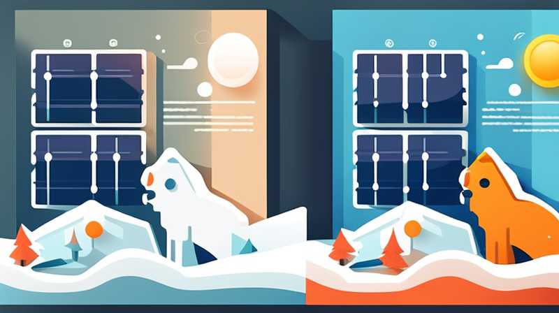 How to thaw with solar energy in winter