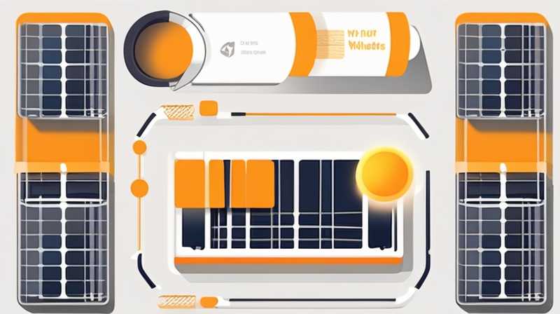 How many watts of solar panels can fully charge