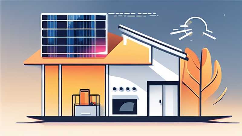 What does solar cooling include?