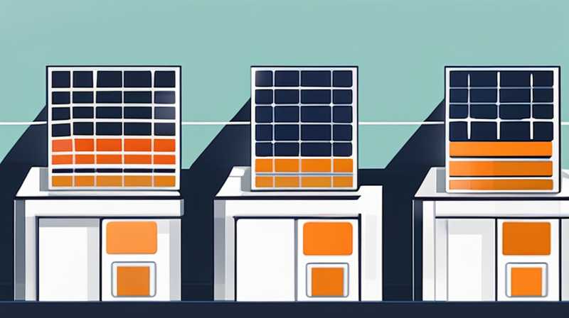 Which solar cell has less attenuation?