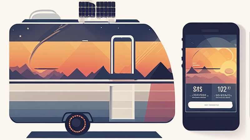 What is a mobile solar powered RV called?