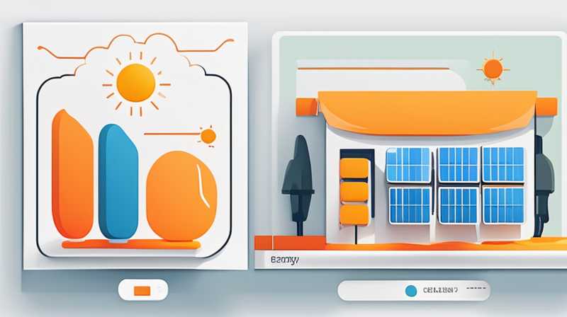 How to switch between solar energy and state electricity