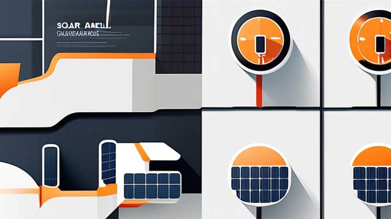 Which direction are the solar panels facing?