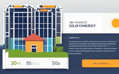 Which company can issue invoices for solar energy