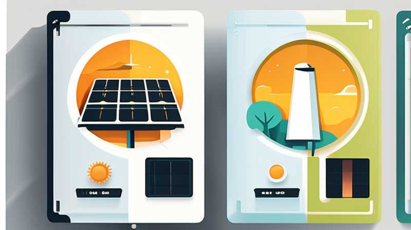 How many volts does solar power generation for street lights have?