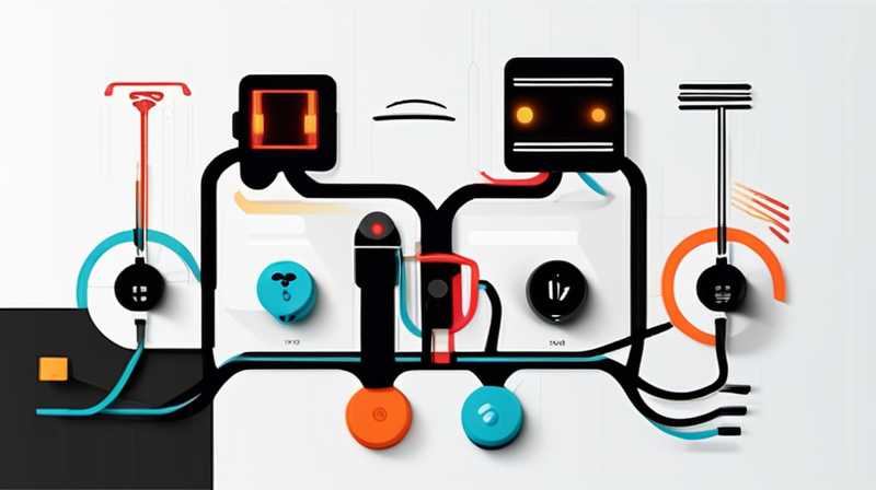 How to connect solar energy circuit