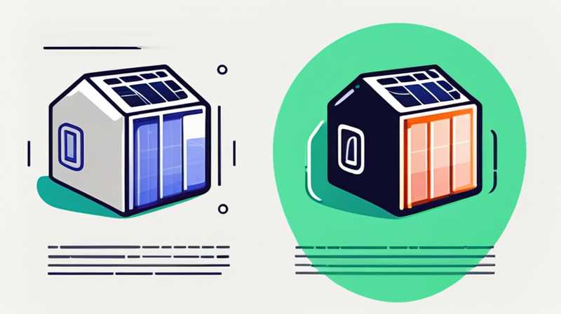 How to connect solar battery to lighting