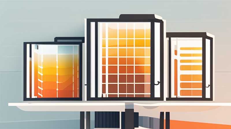 How often should the solar filter be replaced?