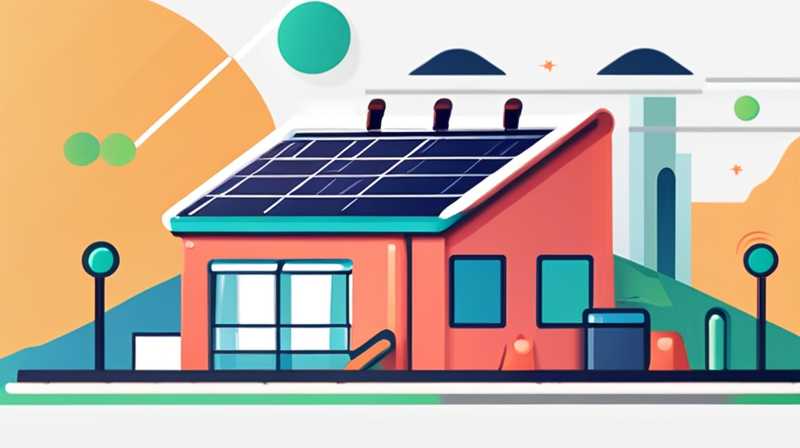 Where is the battery for the small solar cell?