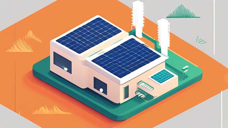 How much solar power does the State Grid generate?