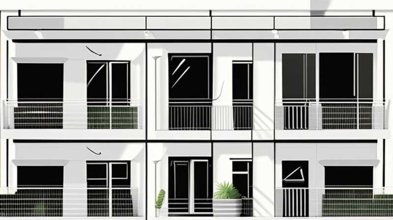 How to remove scale from balcony solar panel