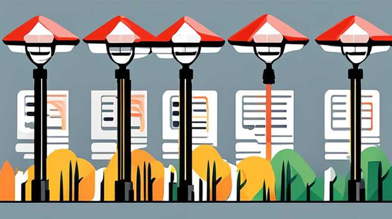 How to measure solar street lights