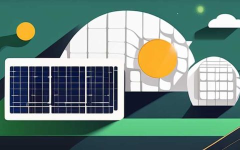What are the functions of large solar panels?