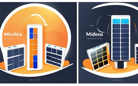 Where is Midea's solar energy produced?