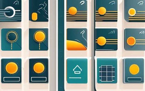 Where is the solar sensor located in the solar energy