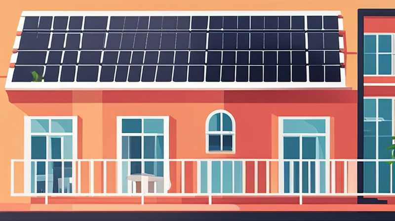 How to prevent balcony solar energy from getting moldy