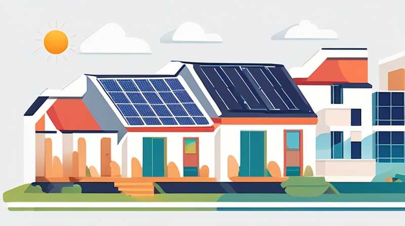 How to use solar energy in multi-storey houses