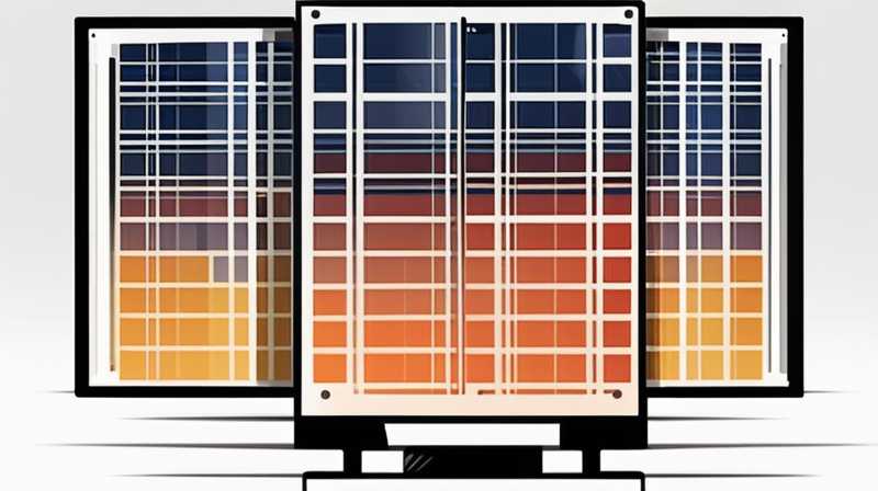 How many watts are solar panels usually