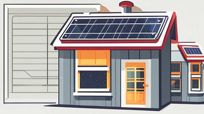 How to cancel the timing of solar light panels