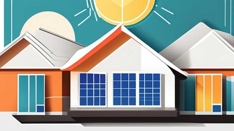 How to place solar energy on a gable roof