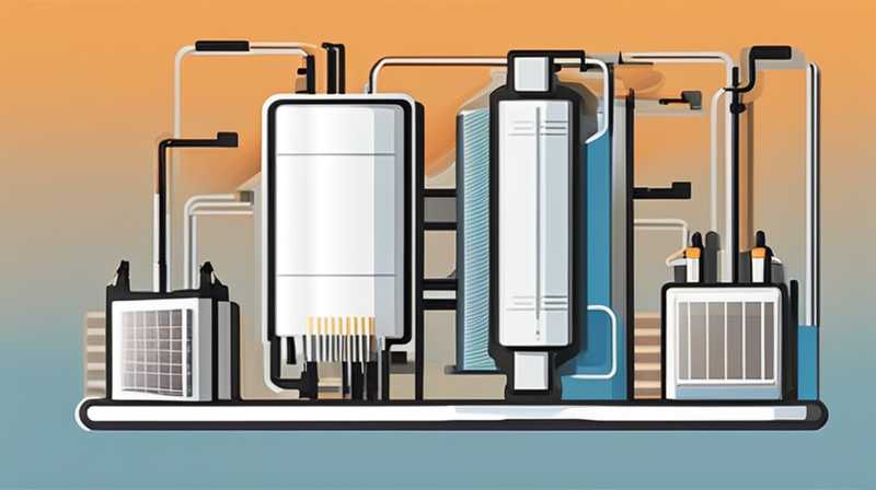 How to clean electronic valves with solar energy