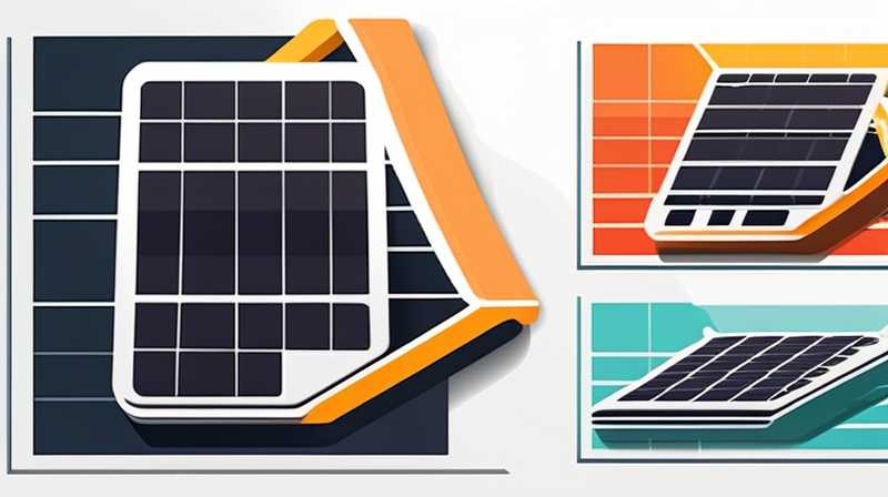 How to adjust the float of solar energy