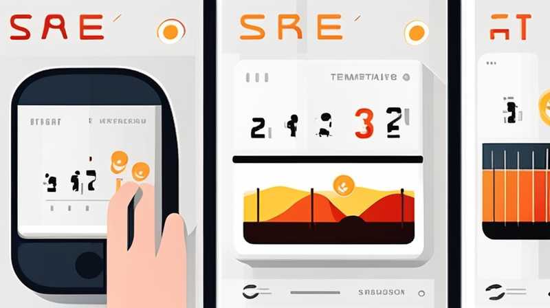 How to install solar temperature sensor